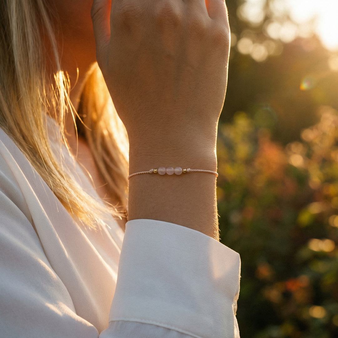 Roseleya - Rosenquarz Armband