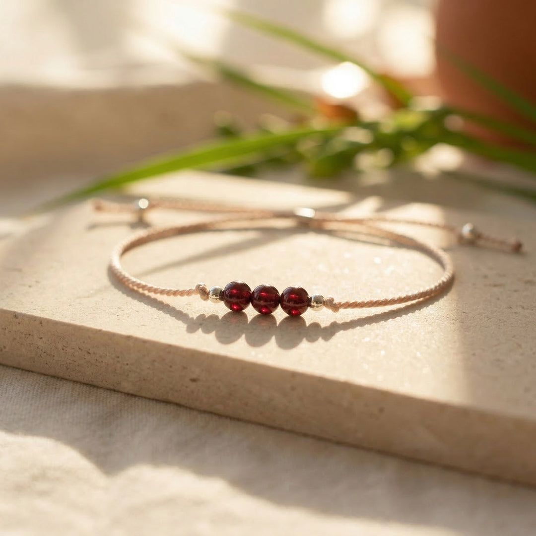 Graleya Granat Armband